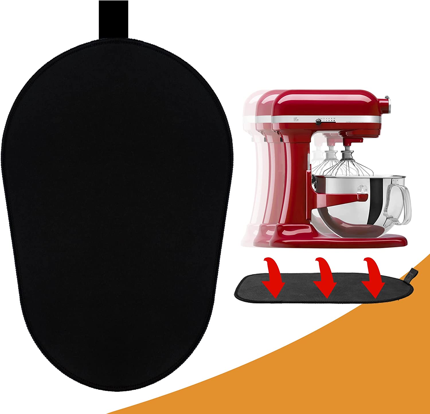 Commercial Kitchen Aid Mixer - キッチンエイドミキサー用スライドマット、ムーバースライダーマットパッドスタンドミキサー、キッチン家電スライダーマット互換キッチンアクセサリー