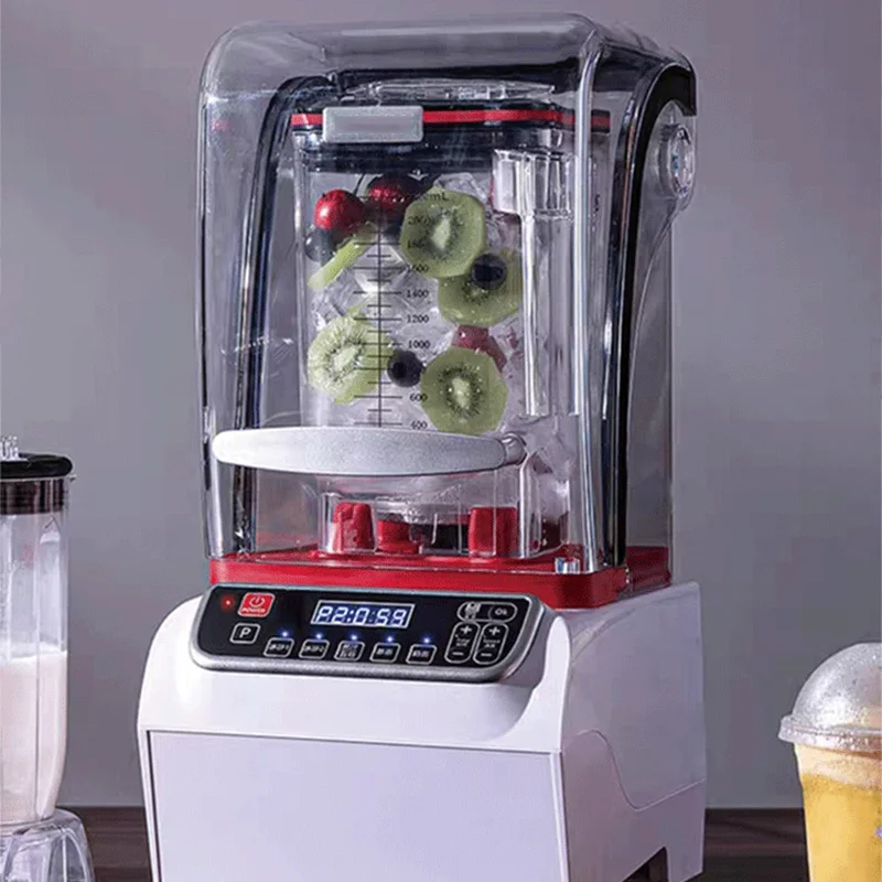 Commercial Blender Heavy Duty - 高耐久性多機能スマートスムージーメーカー；業務用高速真空フードプロセッサー、ミルクセーキブレンダー、ジューサー