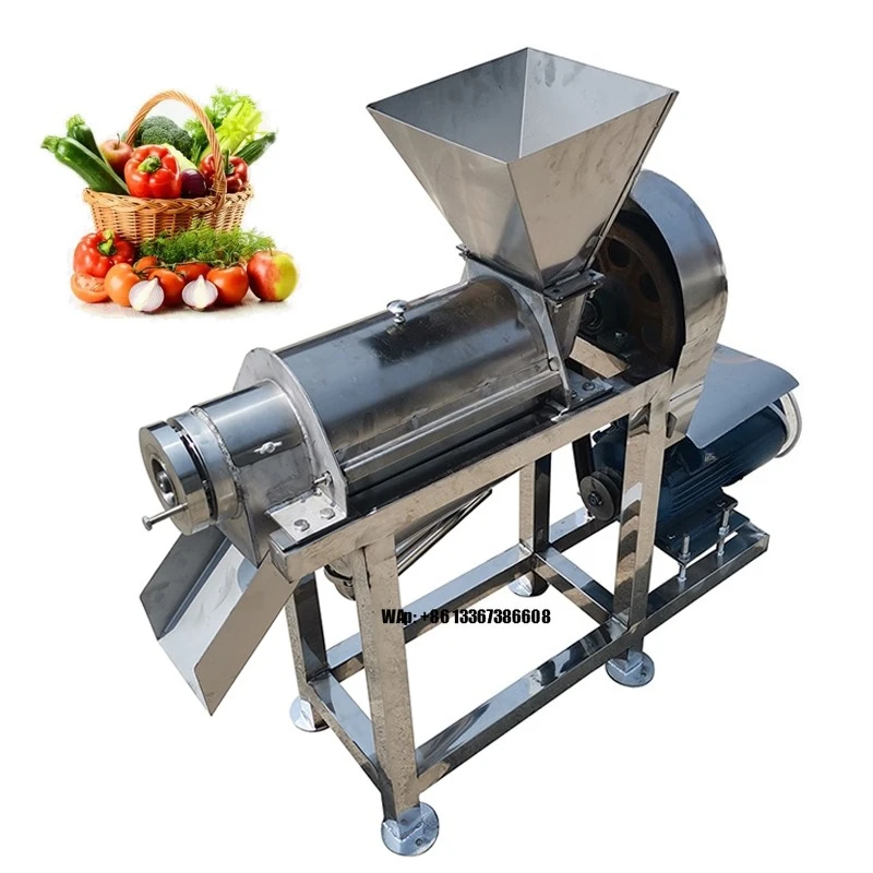 Juice Extractor Commercial - 業務用ジューサー、スクリュータイプのコールドプレスジュース抽出機、果物と野菜の加工機