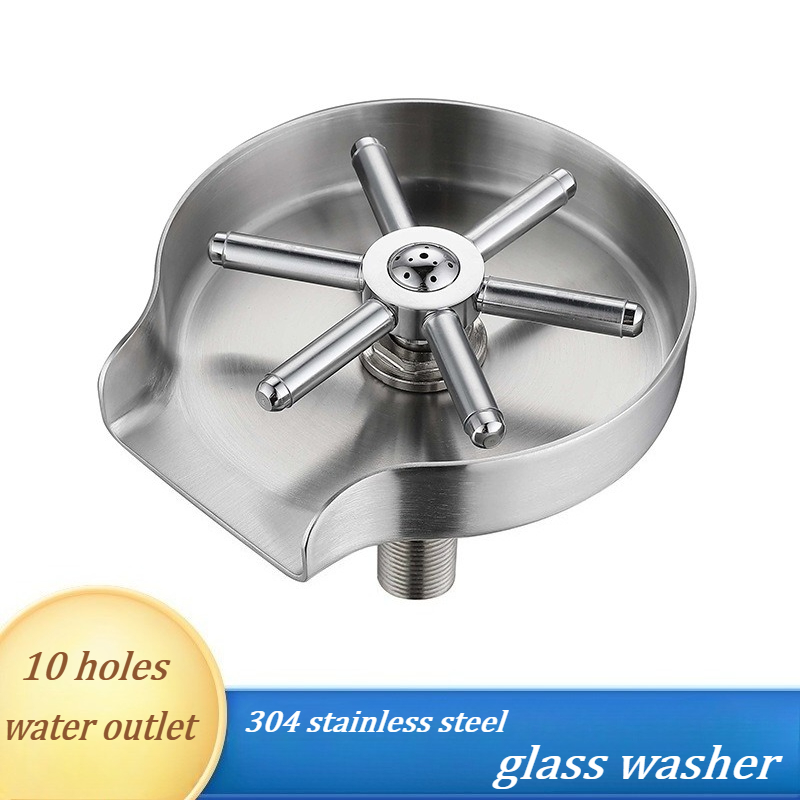 Commercial Kitchen Sink - バー用業務用カップウォッシャー、シンク用ボトル・コーヒーカップ洗浄機、キッチン用高圧カップ洗浄器