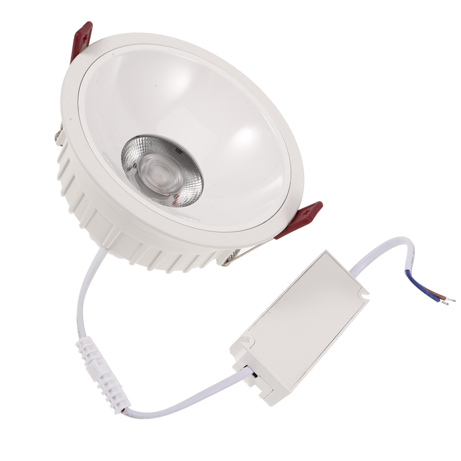 Commercial Kitchen Ceiling - アルミニウム合金製、埋め込み式、丸型、薄型LEDシーリングライト。リビング、寝室、キッチン、商業施設での使用に適。防錆加工済み。