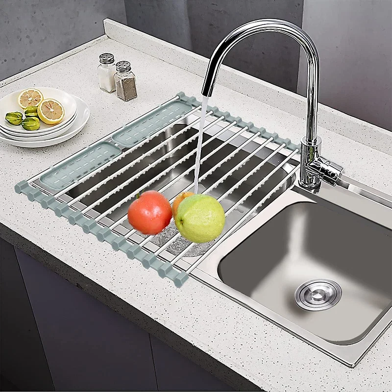 Commercial Kitchen Shelving - ステンレス製の折りたたみ式食器棚,ドライラック,キッチンシンクホルダー,ボウルオーガナイザー,プレート収納