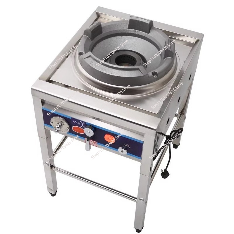 Commercial Kitchen Boiler - ステンレス製強火力業務用中華鍋ガスバーナー高圧シングルコンロ調理器液化ガスコンロ（キッチン用）