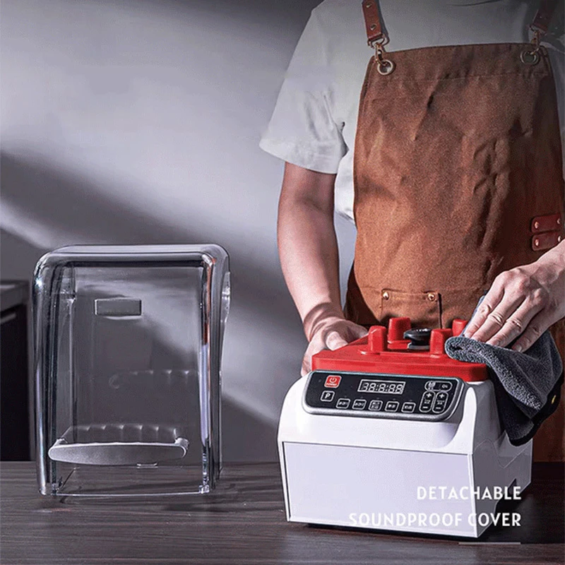 Commercial Blender Heavy Duty - 高耐久性多機能スマートスムージーメーカー；業務用高速真空フードプロセッサー、ミルクセーキブレンダー、ジューサー