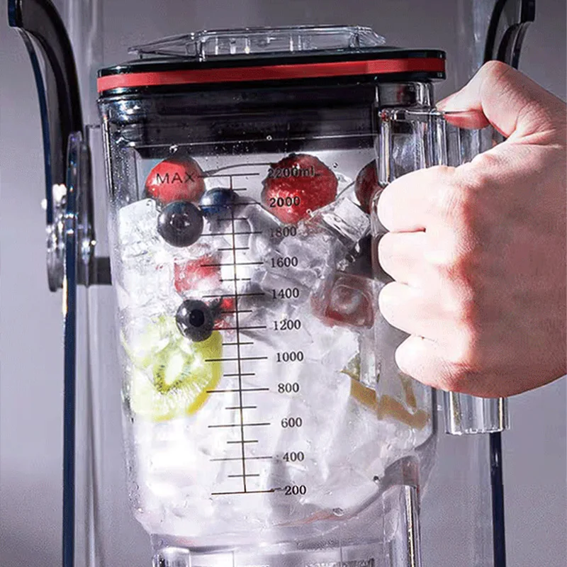 Commercial Blender Heavy Duty - 高耐久性多機能スマートスムージーメーカー；業務用高速真空フードプロセッサー、ミルクセーキブレンダー、ジューサー