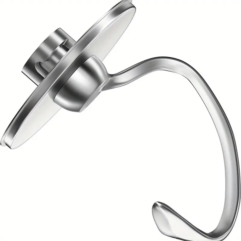 Commercial Kitchen Aid Mixer - キッチンエイド調理器具アクセサリーと生地用ステンレススチールフック1個、4.5および5QTの縦型ミキサーアクセサリーに適しています。