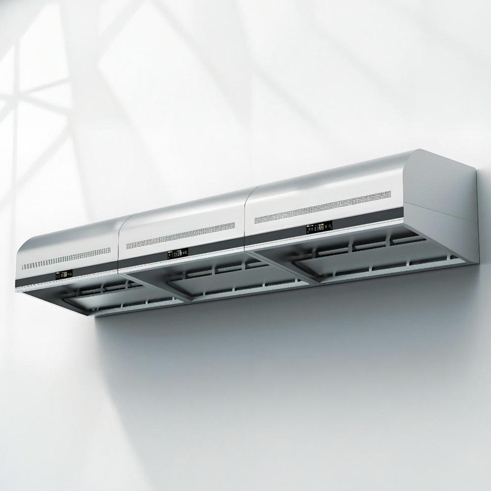 Commercial Kitchen Hood Design - 新型プレミアムデザイン業務用厨房フードステンレス鋼製ハウジングハニカムフィルターセル98%浄化効率