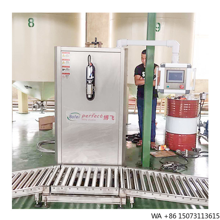 Vacuum Sealer - 200L半自動液体オイル計量充填機（ドラム缶および大型容器用）