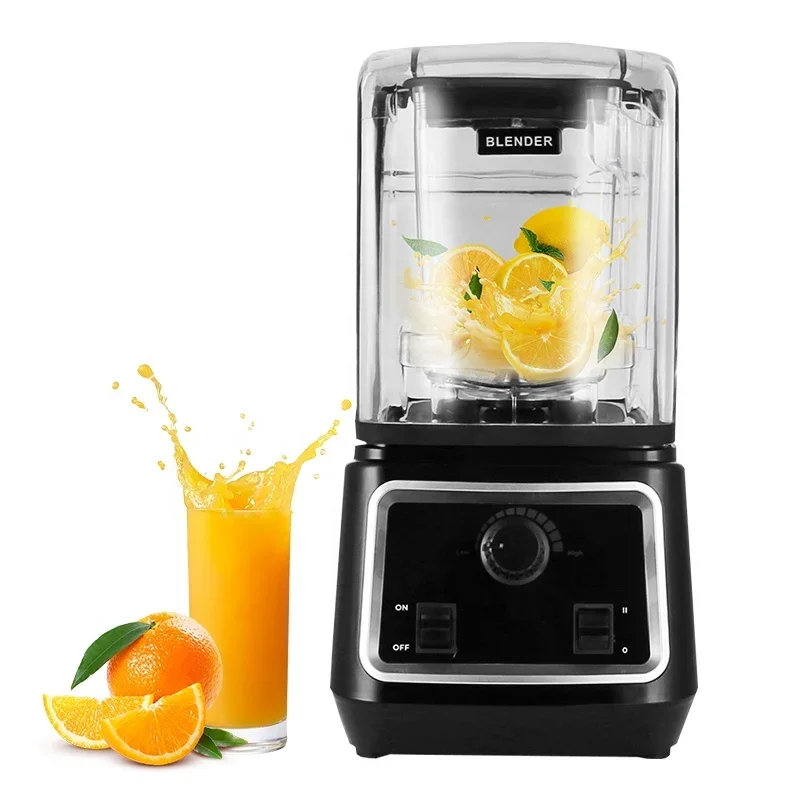 Commercial Blender Heavy Duty - 2025年式ハイパワー業務用プロ仕様ジューサーミキサー＆フードプロセッサー（スムージーやその他の飲料用）