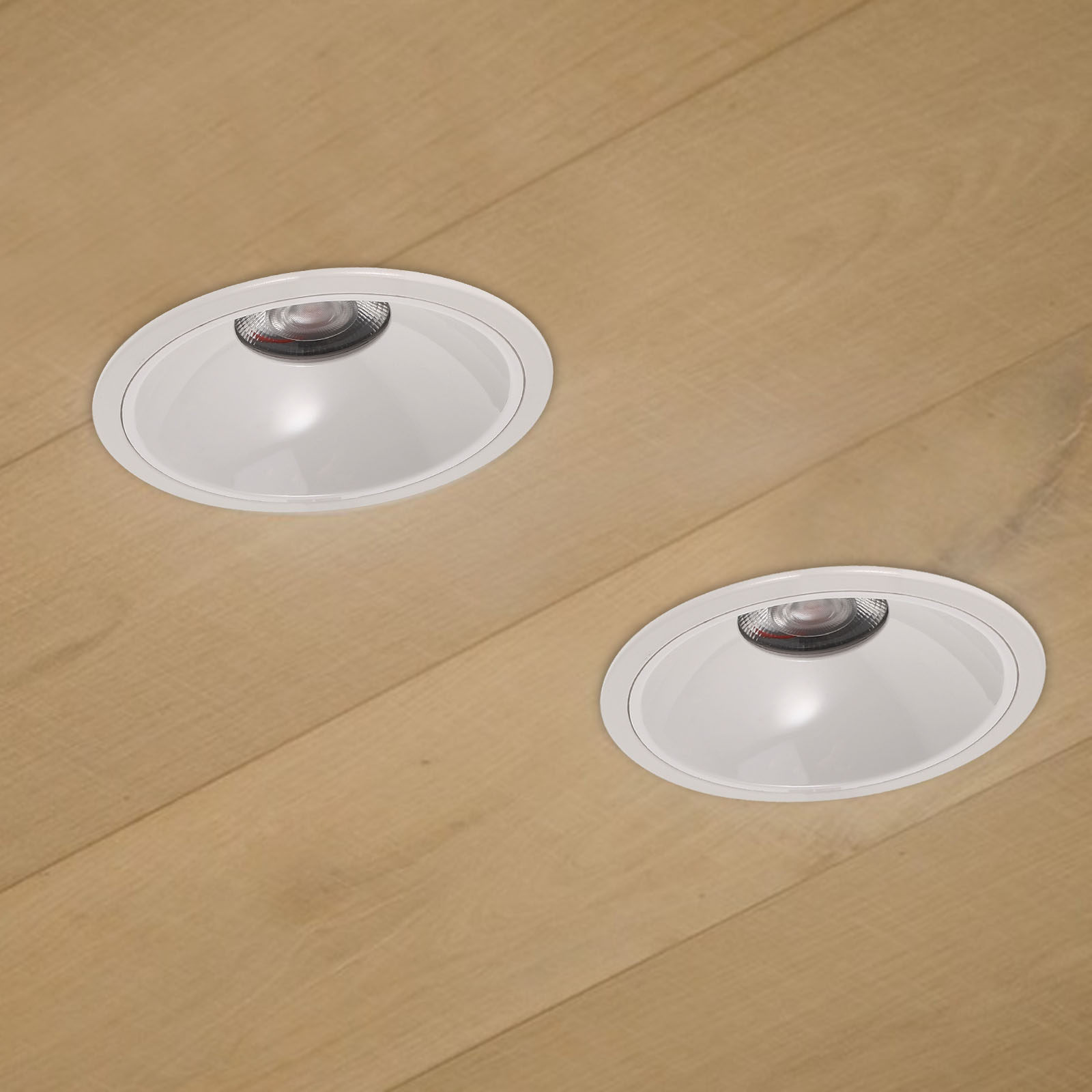 アルミ合金製埋め込み型ダウンライト、丸型スリムシーリングライ - Commercial Kitchen Ceiling のレビューと価格