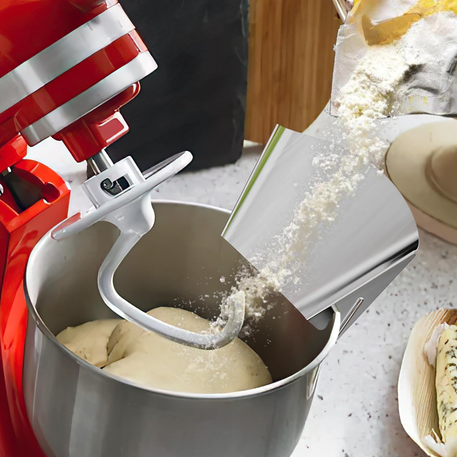 キッチンエイドスタンドミキサーステンレススチールボウル用ポア - Commercial Kitchen Aid Mixer のレビューと価格