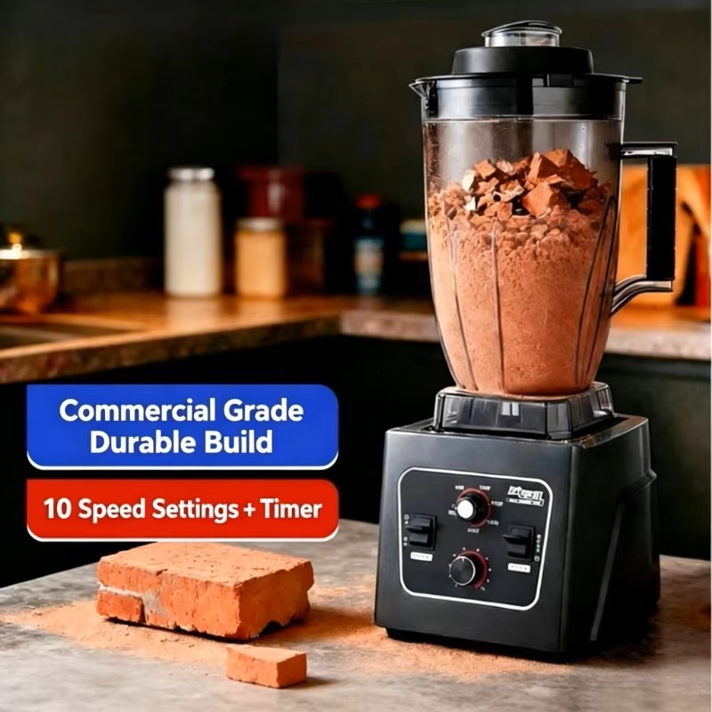 6-8L商業用ウォールブレーカー豆乳マシン朝食店用多機能ハイ - Commercial Blender Heavy Duty のレビューと価格