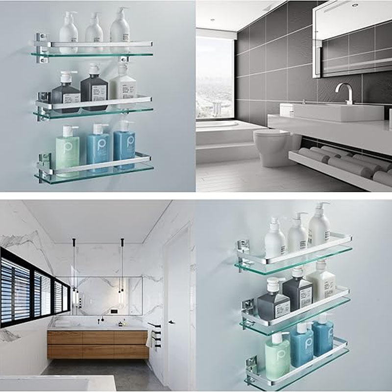 ボアキッチン収納整理浴室スパイスラックオーガナイザー正方形ガ - Commercial Kitchen Shelving のレビューと価格