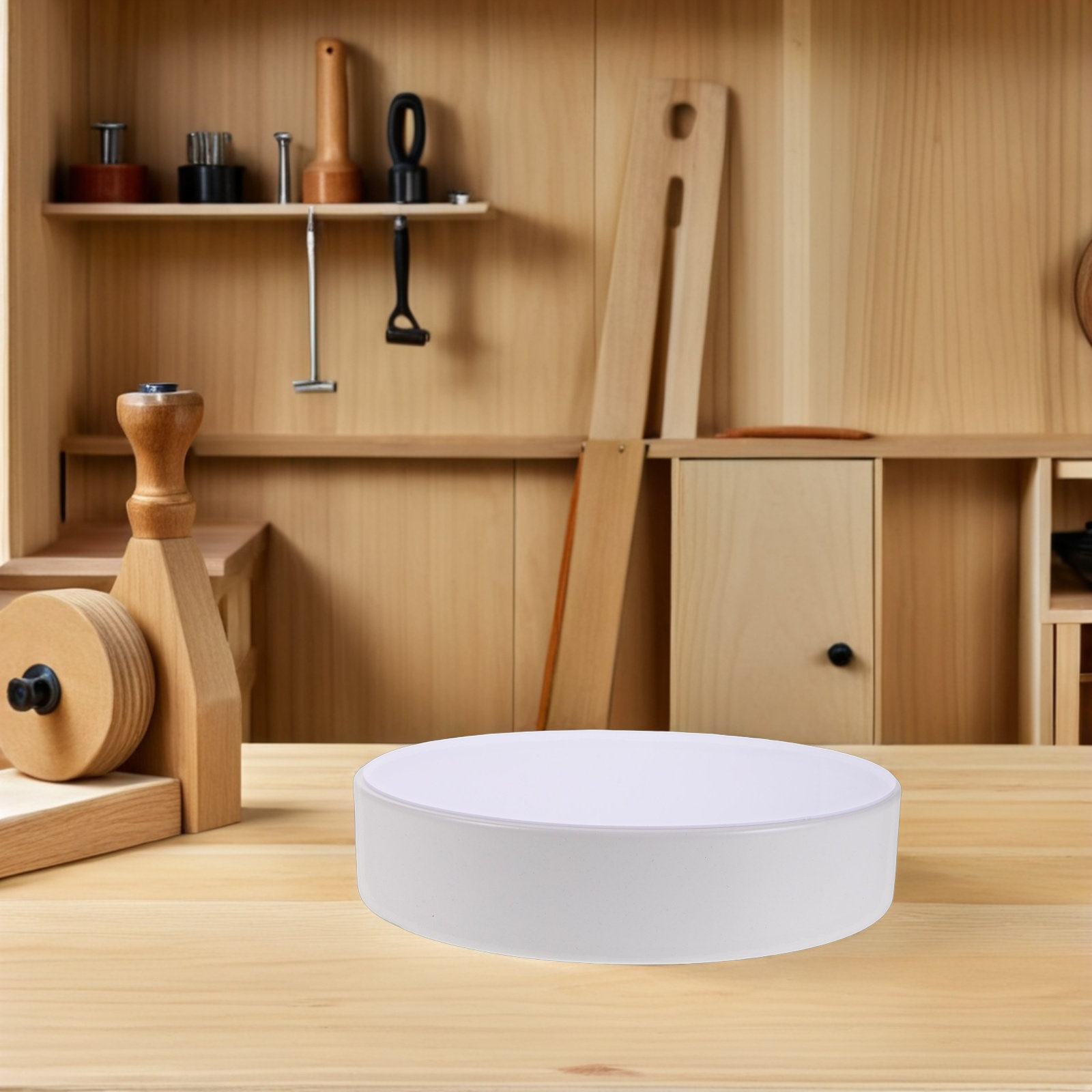 9インチの円形シーリングライトカバー。白色プラスチック製で、 - Commercial Kitchen Ceiling のレビューと価格