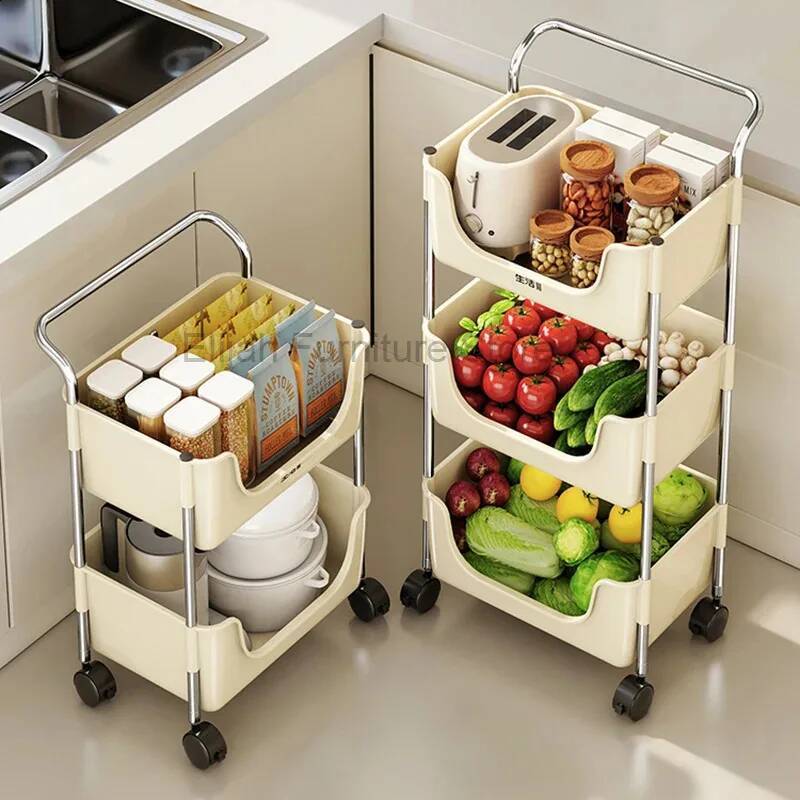 ホイール付きキッチンラックトロリー、床から天井までの多層式寮 - Commercial Kitchen Ceiling のレビューと価格