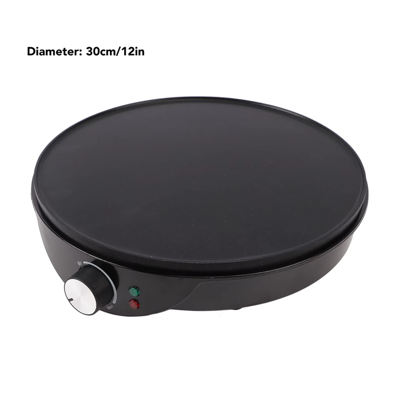 ABUG-電気グリドルクレープメーカー ノンスティック木製ヘ - Crepe Maker Griddle のレビューと価格