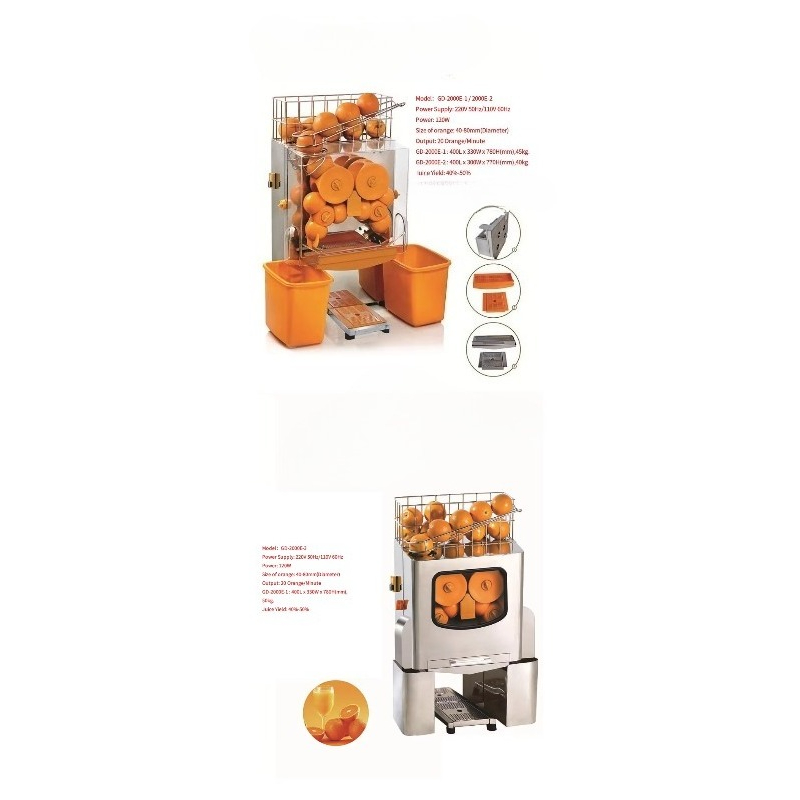 電動産業用自動業務用フレッシュフルーツオレンジジューサー搾汁 - Juice Extractor Commercial のレビューと価格