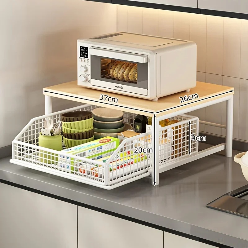 モダンな電子レンジラック、無垢材と金属製のキッチンカウンター - Commercial Kitchen Shelving のレビューと価格