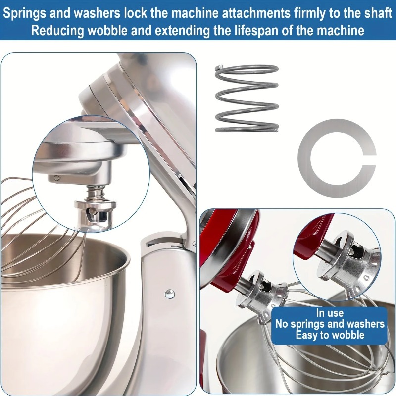キッチンエイド用交換部品、ハブアタッチメントキャップと固定ア - Commercial Kitchen Aid Mixer のレビューと価格