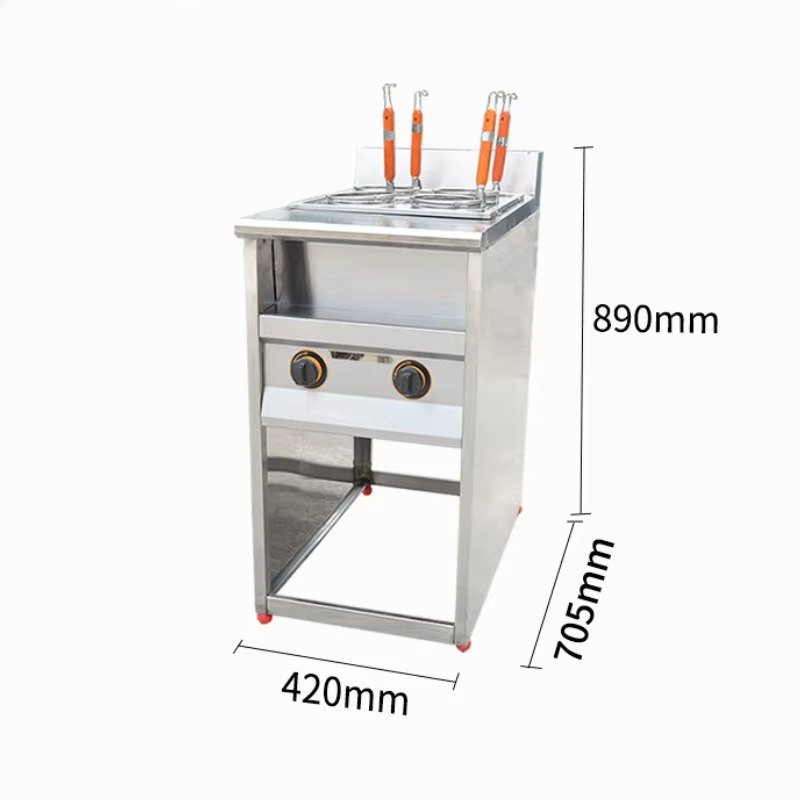 業務用ガス4槽式麺ボイラーマシン ステンレス製厨房機器 麺パ - Commercial Kitchen Boiler のレビューと価格
