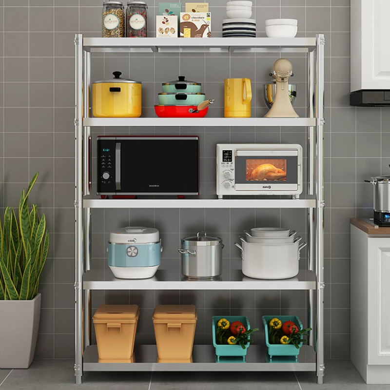 厚みのあるステンレス製の床から天井までのキッチン収納ラック、 - Commercial Kitchen Ceiling のレビューと価格