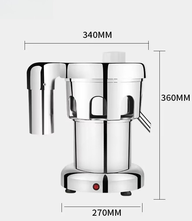 最新の業務用フルーツジューサーマシン、オレンジ・レモン・ザク - Juice Extractor Commercial のレビューと価格