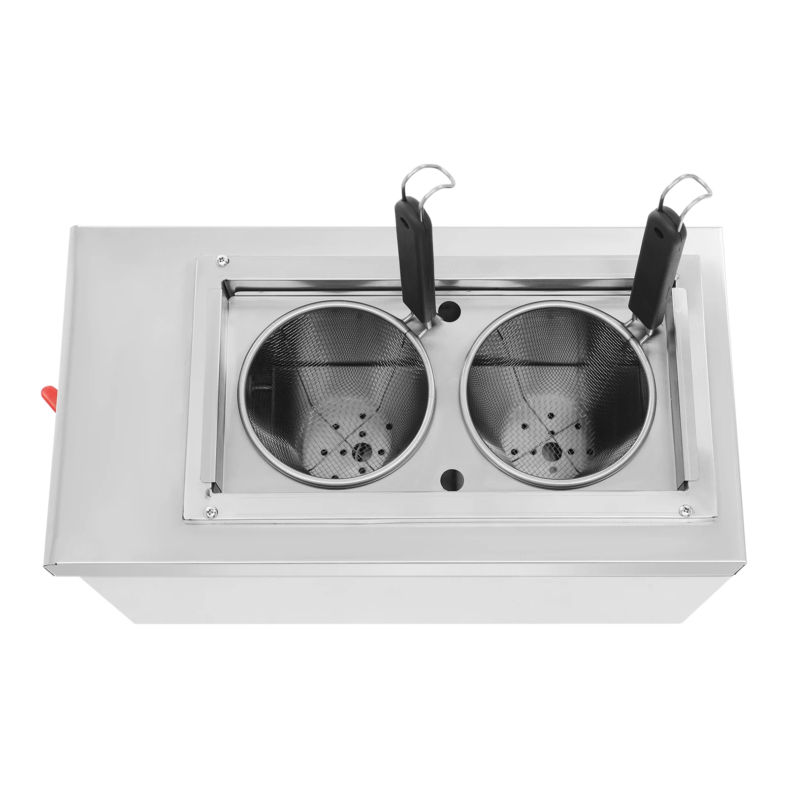 2槽式電気麺パスタボイラー 2.38ガロン 業務用フードウォ - Commercial Kitchen Boiler のレビューと価格