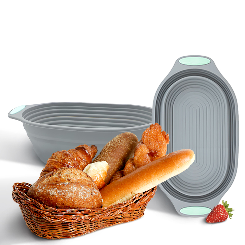 1PC シリコン製折りたたみ式バンネットパン発酵バスケット  - Crepe Maker Griddle のレビューと価格