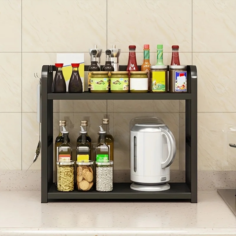 1個入り、2段式の金属製カウンターシェルフ。省スペースで、コ - Commercial Kitchen Shelving のレビューと価格