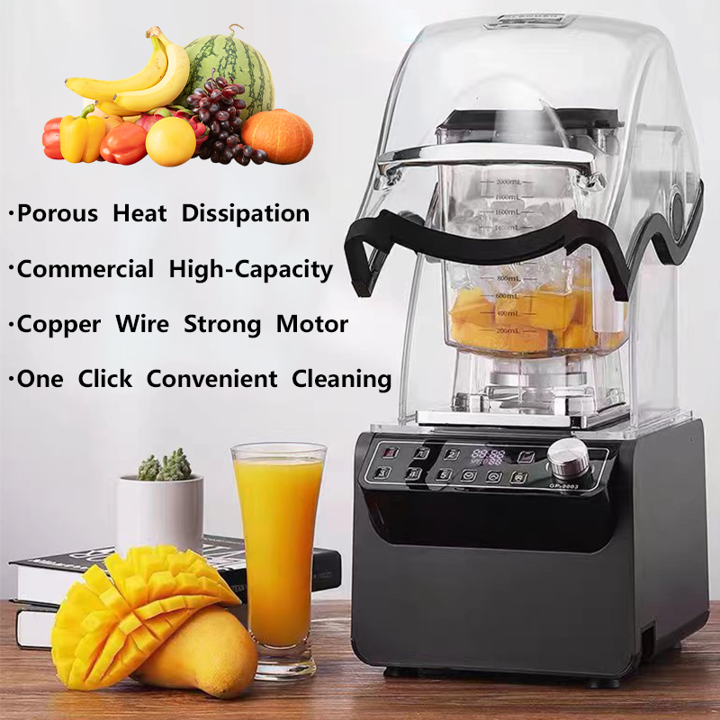 1800W業務用アイスブレンダーマシン、ヘビーデューティース - Commercial Blender Heavy Duty のレビューと価格