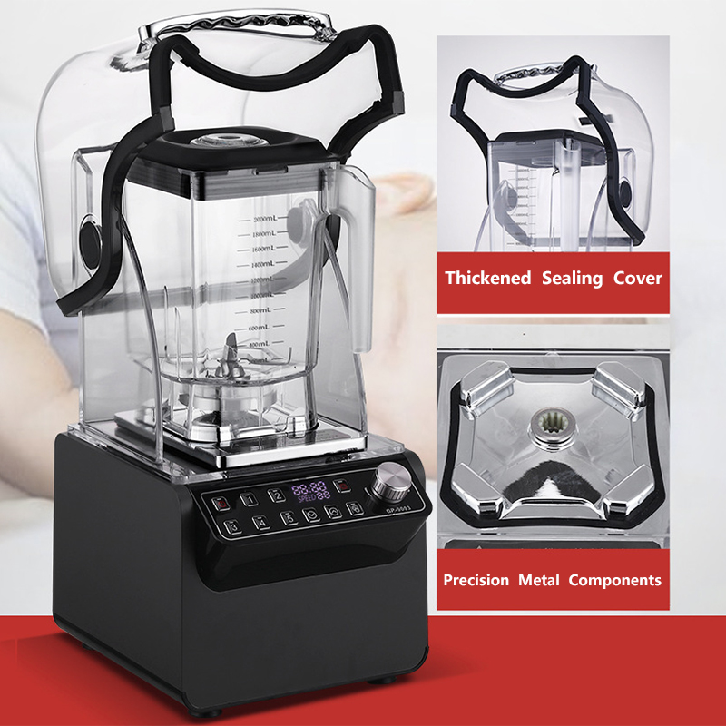 1800W業務用アイスブレンダーマシン、ヘビーデューティース - Commercial Blender Heavy Duty のレビューと価格