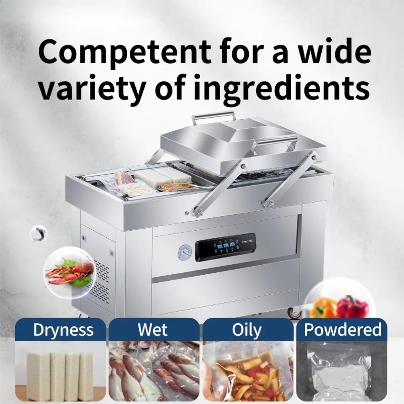 二重チャンバー真空包装機 大型業務用食品包装機 調理済み食品 - Vacuum Sealer のレビューと価格