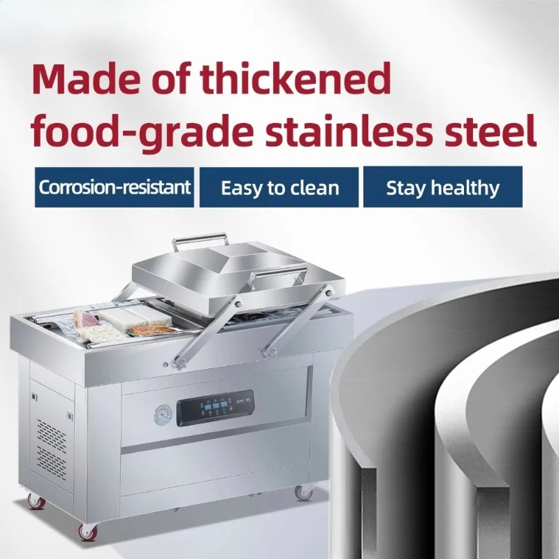 二重チャンバー真空包装機 大型業務用食品包装機 調理済み食品 - Vacuum Sealer のレビューと価格