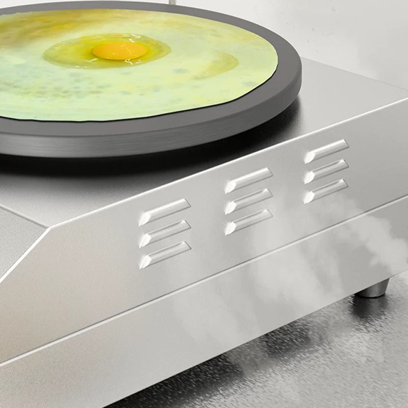業務用電気式パンケーキメーカー、卓上型、屋台用、多種類の穀物 - Crepe Maker Griddle のレビューと価格