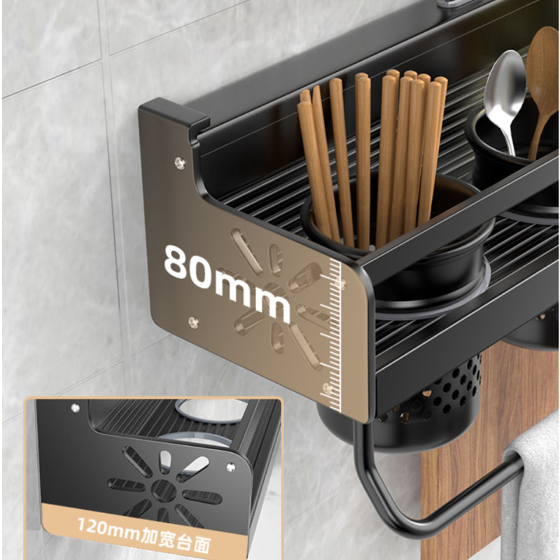 壁掛け式キッチンオーガナイザーシェルフ、スパイス収納ラック、 - Commercial Kitchen Shelving のレビューと価格