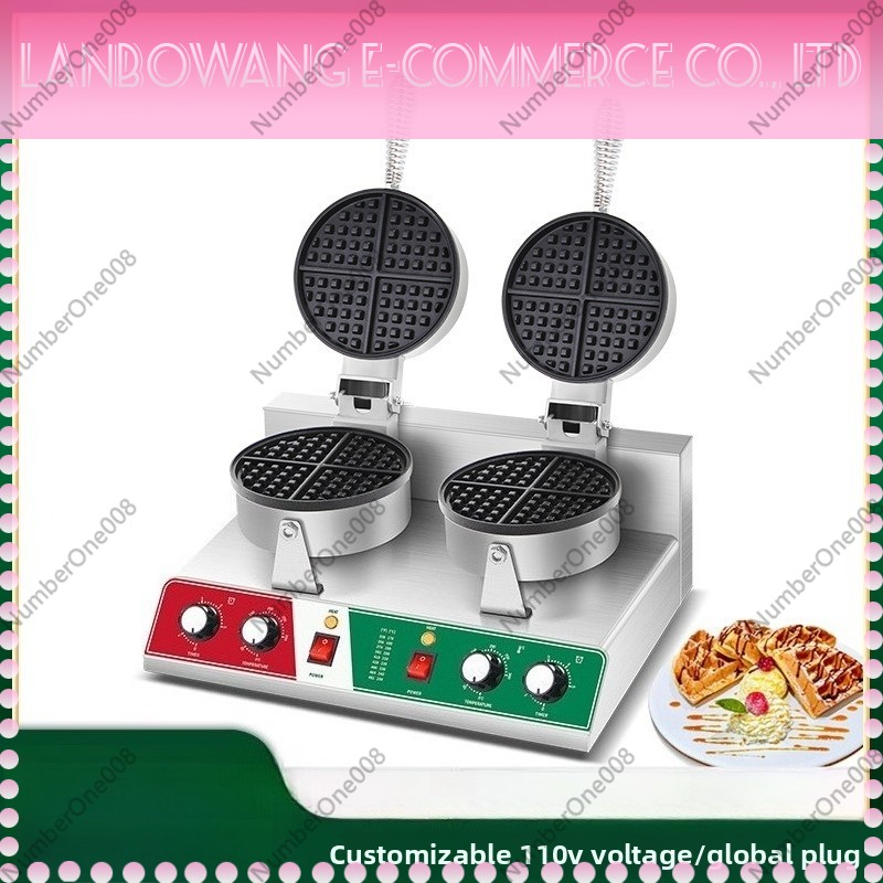 回転式ワッフルメーカー、ノンスティックワッフルアイロン、クレ - Crepe Maker Griddle のレビューと価格