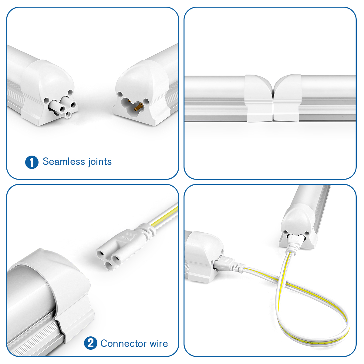 AC220V EUプラグT8 LEDチューブライト25W 5 - Commercial Kitchen Ceiling のレビューと価格