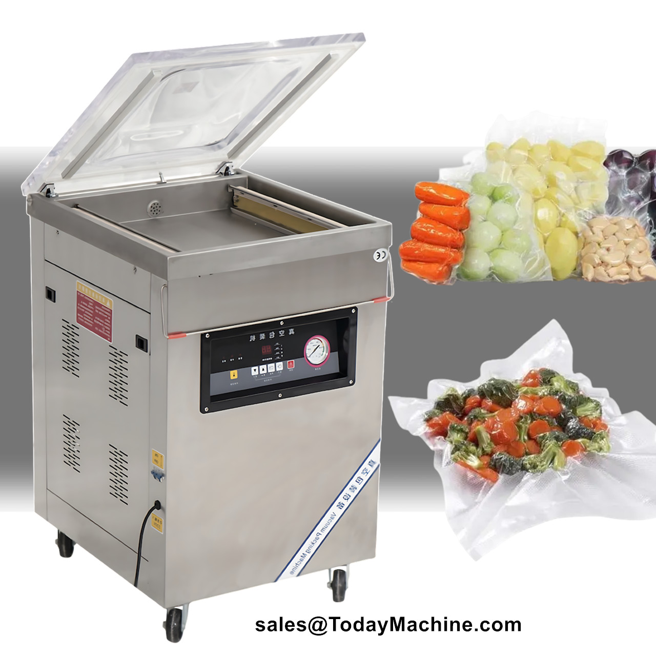 単室プラスチックバッグ用肉・米・乾物・湿物真空シーラー - Vacuum Sealer のレビューと価格