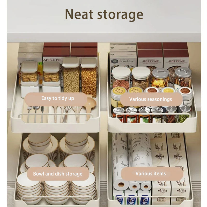 新しいキッチン収納ラック スライドレール付き 引き出し式キッ - Commercial Kitchen Shelving のレビューと価格