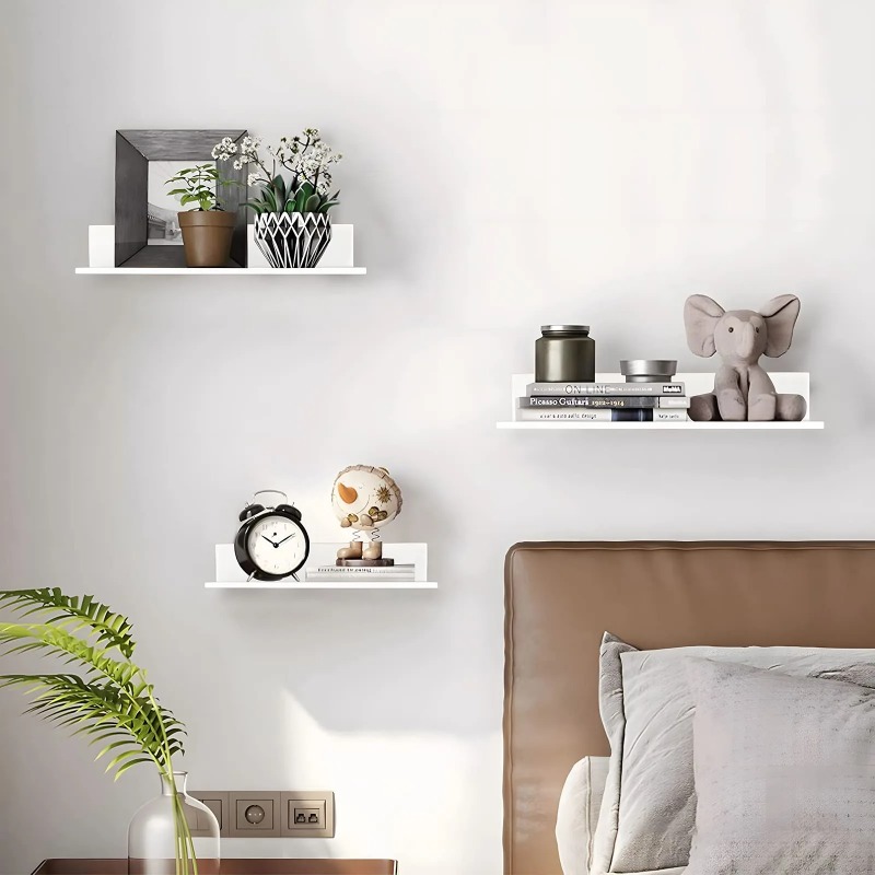 金属製フローティングシェルフ 壁掛け収納ラック キッチン バ - Commercial Kitchen Shelving のレビューと価格