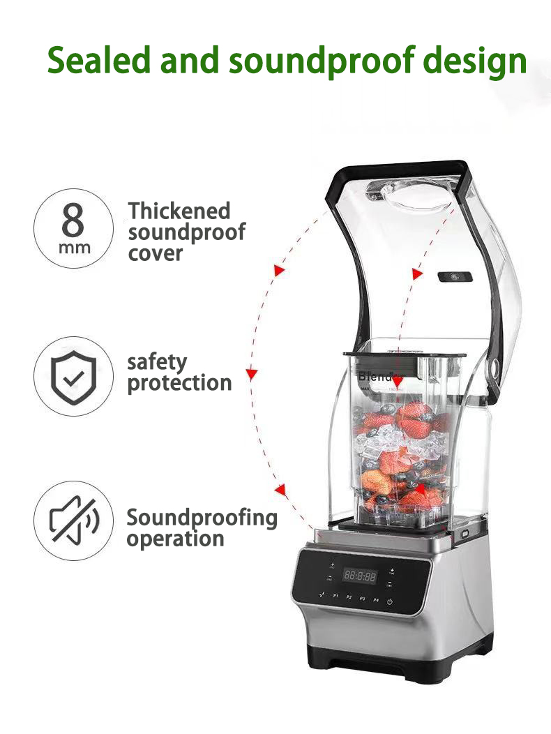 人気商品、ベストセラー。1.8L、1800Wの強力な業務用ミ - Commercial Blender Heavy Duty のレビューと価格