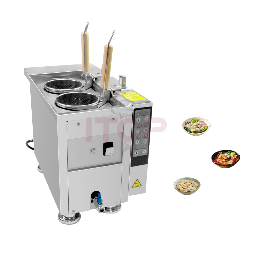業務用電気麺釜、インスタント自動麺調理器、小麦粉食品調理機 - Commercial Kitchen Boiler のレビューと価格